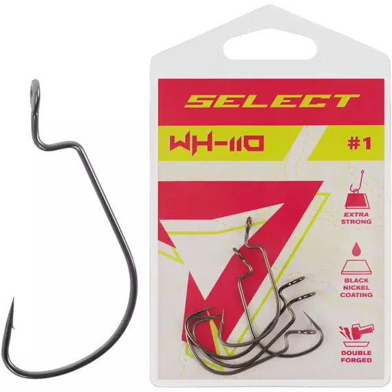 Гачок Select WH-110 #1 (5 шт / уп), Номер гачка, №: 1, фото 